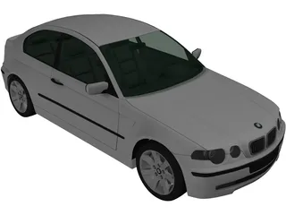 BMW 3-Series Compact [E46] (2004) 3D Model