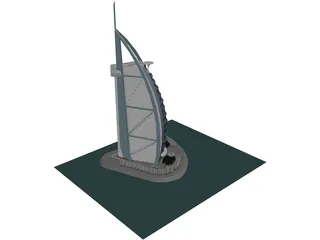 Burj al-Arab 3D Model