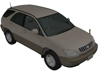 Toyota Harrier 3D Model