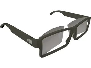 Gucci Glasses 3D Model