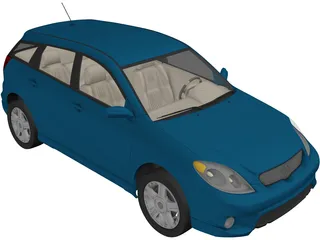 Toyota Matrix 3D Model