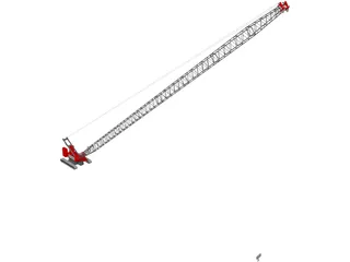 Manitowoc 999 Crawler Crane 3D Model