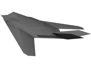 F-117 3D Model