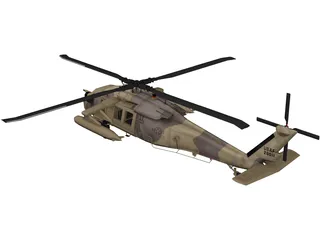 Sikorsky MH-60 3D Model