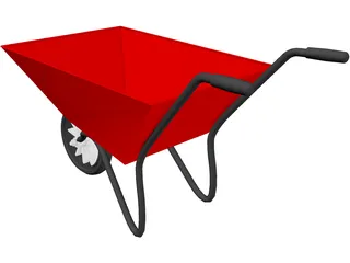 Wheelbarrow 3D Model