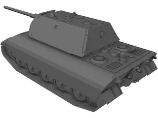 E-100 3D Model
