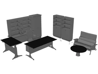 Room Interior 3D Model