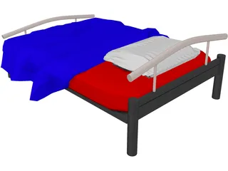 Bed 3D Model