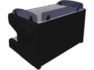 Espresso Bar 3D Model