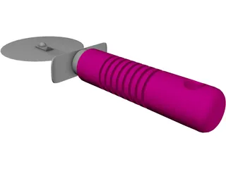 Pizza Cutter 3D Model