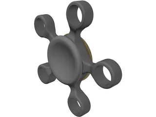 Fidget Spinner 3D Model