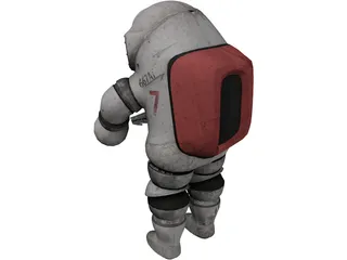 Diving Suit 3D Model