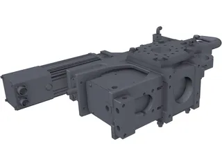 C-Spot Weld Gun 3D Model