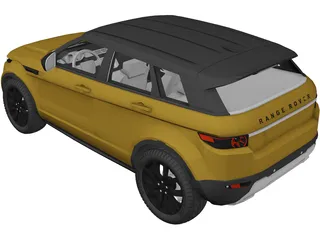 Range Rover Evoque 3D Model