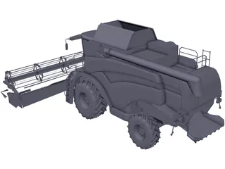 New Holland CX with Cutting JH 3D Model
