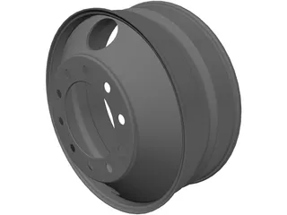 Truck Rim 3D Model