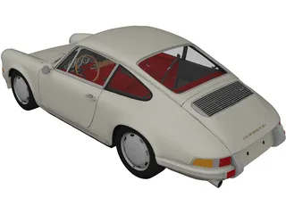 Porsche 911 (1964) 3D Model
