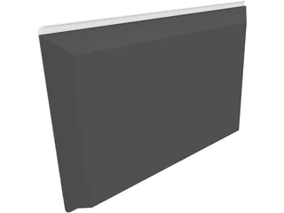 Philips Plasma TV 3D Model