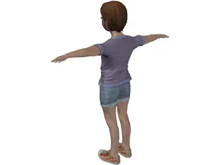 Child 3D Model