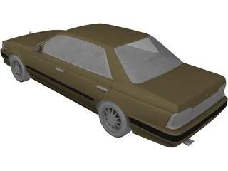 Nissan Laurel C33 (1991) 3D Model