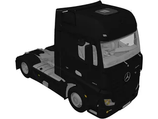Mercedes-Benz Actros 3D Model