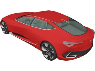 Acura Precision Concept (2016) 3D Model