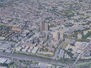 Cologne City, Germany (2019) 3D Model