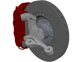 Mazda MX5 Miata Big Brake Conversion 3D Model