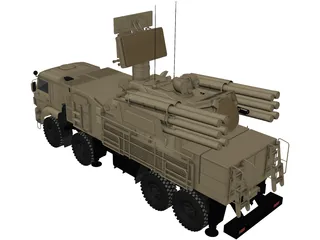 SA-22 Greyhound 3D Model