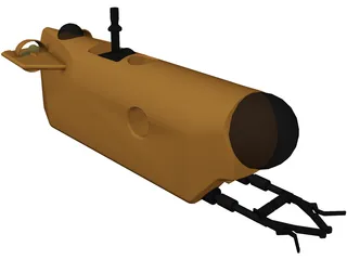 Alliant ROV Submersible 3D Model