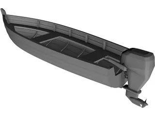 Boat 3D Model
