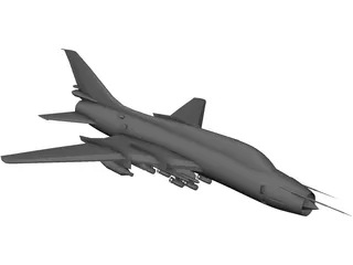 Sukhoi Su-17 Fitter 3D Model