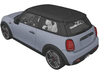 Mini Cooper S JCW (2019) 3D Model