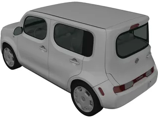 Nissan Cube (2010) 3D Model