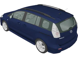 Mazda 5 Sport (2005) 3D Model