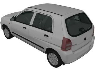 Suzuki Maruti Alto (2011) 3D Model