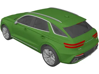 Genesis GV70 (2021) 3D Model