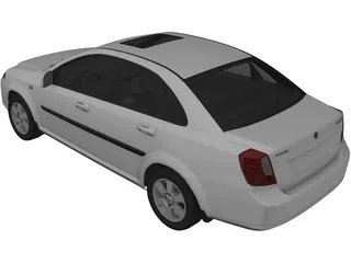 Daewoo Gentra (2016) 3D Model