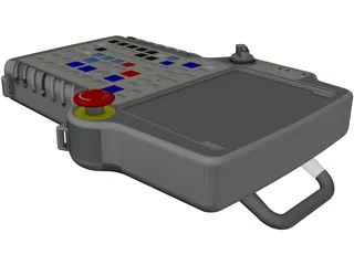 Fanuc Robotics MHE1 Teach Pendant 3D Model
