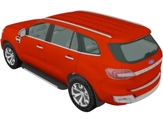 Ford Everest Concept (2013) 3D Model