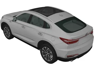 Changan CS85 Coupe (2019) 3D Model