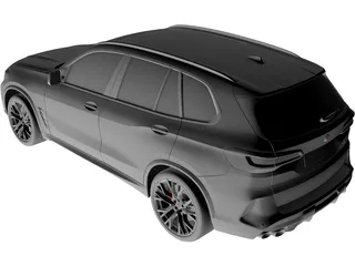 BMW X5M Competition (2020) 3D Model