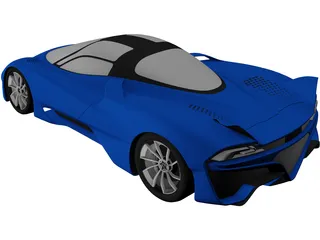 SSC Tuatara (2019) 3D Model