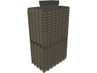 Oxford Street Office Building 3D Model