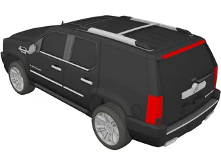 Cadillac Escalade Platinum (2012) 3D Model