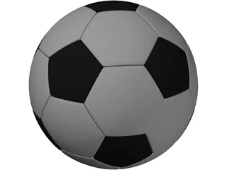 Soccer Ball 3D Model
