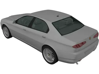 Alfa Romeo 166 (2003) 3D Model
