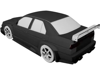 Alfa Romeo 155 V6 Ti (1993) 3D Model