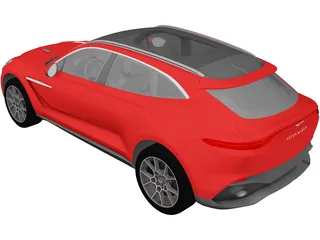 Aston Martin DBX (2021) 3D Model