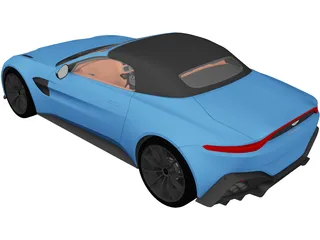 Aston Martin Vantage Roadster (2021) 3D Model